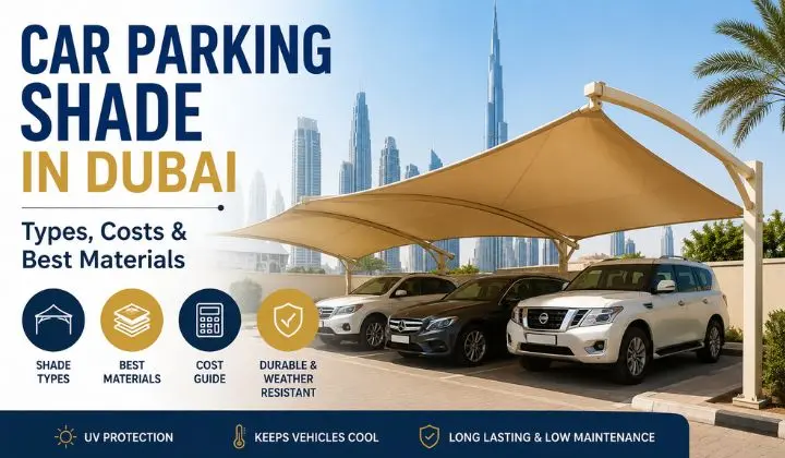 Car Parking Shade in Dubai