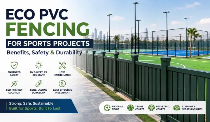 ECO PVC Fencing for Sports Projects: Benefits, Safety & Durability