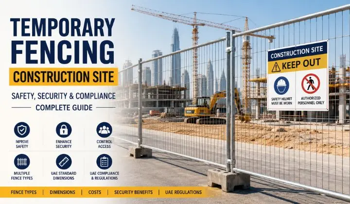 temporary fencing construction site
