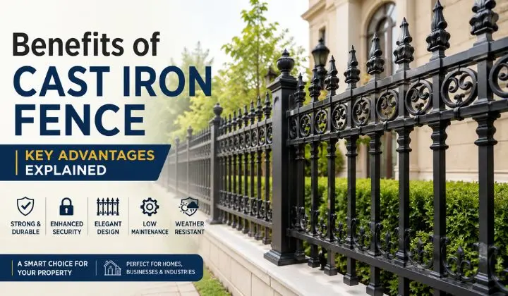 Benefits of cast iron fences