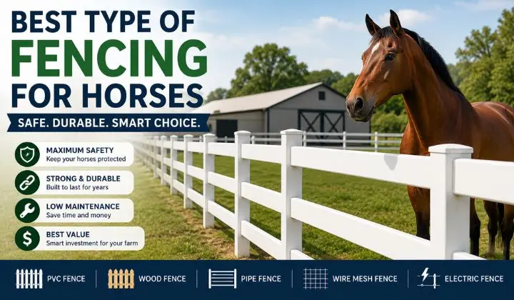 Best Type of Fencing for Horses