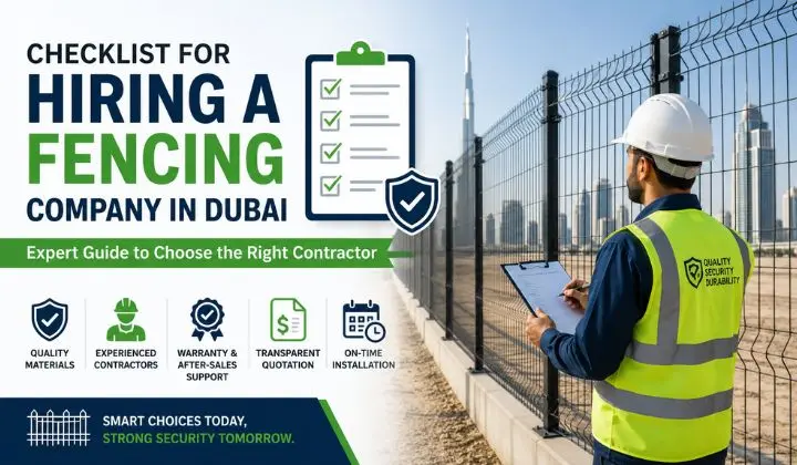 Checklist for Hiring a Fencing Company in Dubai