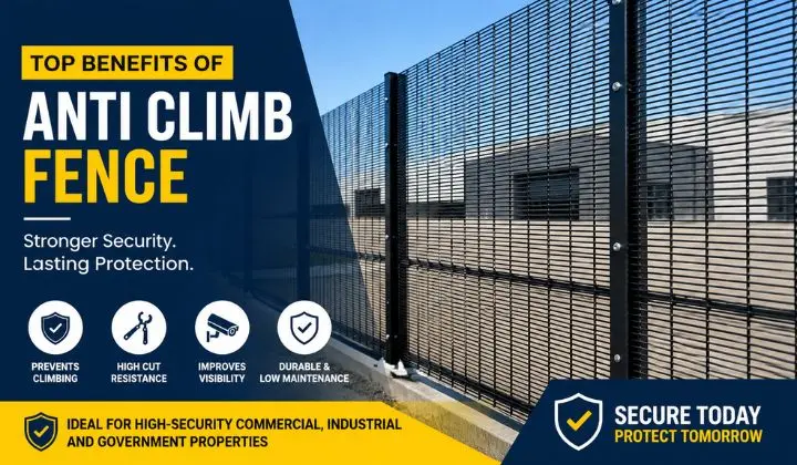 Benefits of Anti Climb Fence