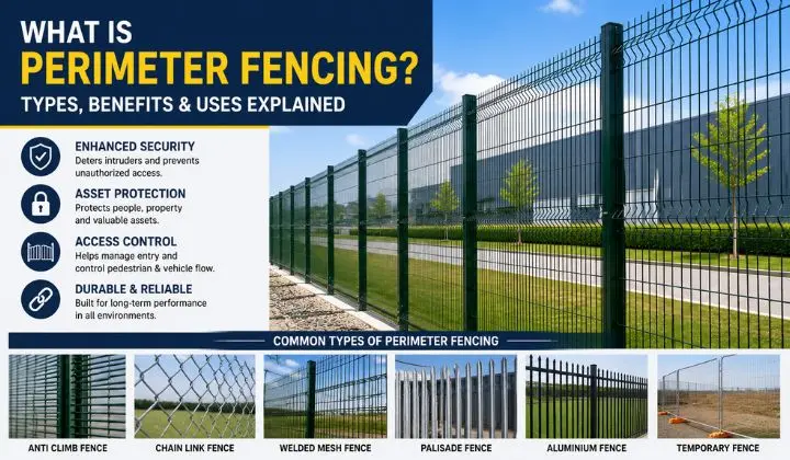 What Is Perimeter Fencing? Types, Benefits & Uses Explained