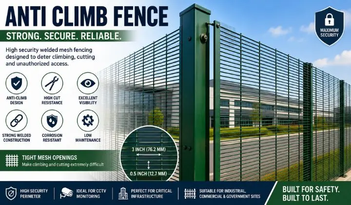 Anti Climb Fence