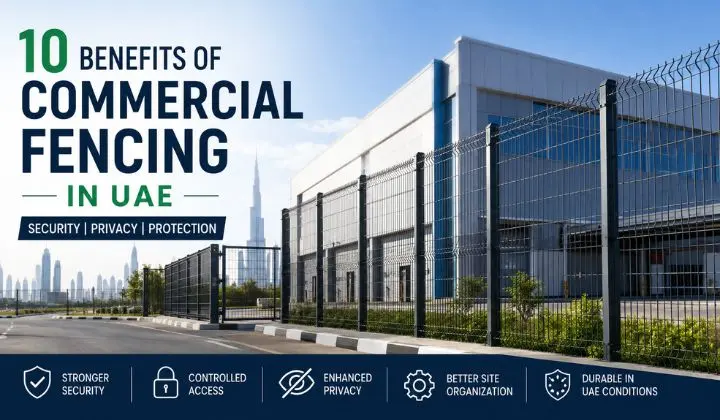 Benefits of Commercial Fencing in UAE
