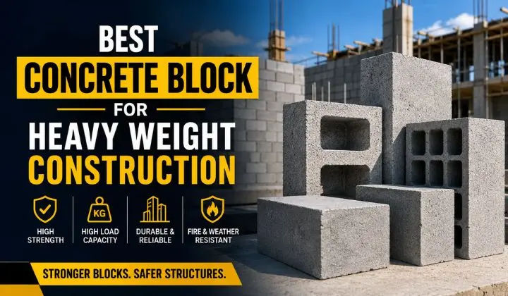 Best Concrete Block for Heavy Weight Construction