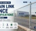 Chain Link Fence Specifications in UAE