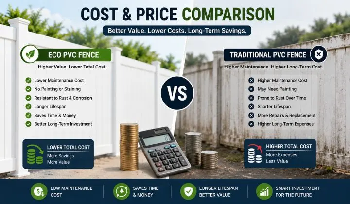 ECO PVC Fence vs Traditional PVC Fence