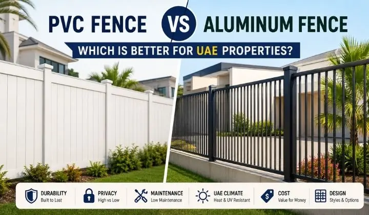 PVC Fence vs Aluminum Fence