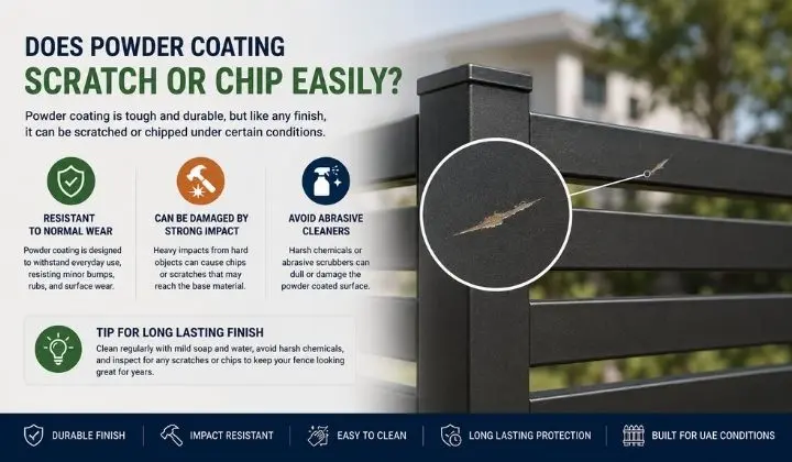 Powder Coating Scratch or Chip Easily