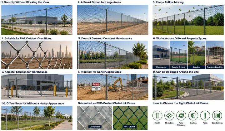 What Makes Chain Link Fencing a Practical Choice