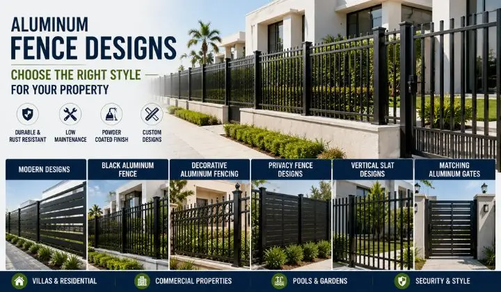 Aluminum Fence Designs