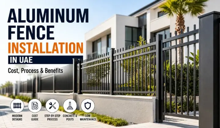 Aluminum Fence Installation in UAE