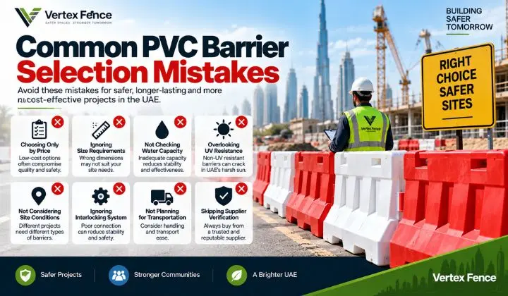 Common PVC Barrier Selection Mistakes