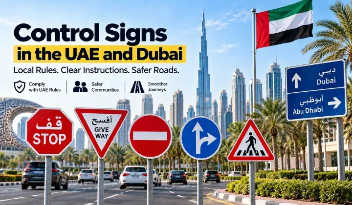 Control Signs in the UAE and Dubai
