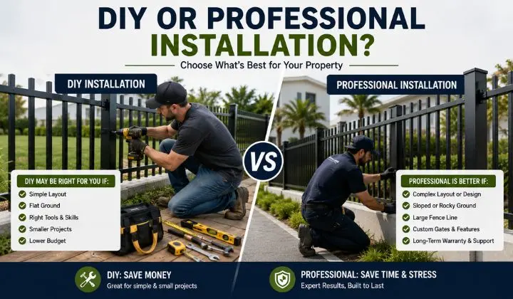DIY OR PROFESSIONAL INSTALLATION