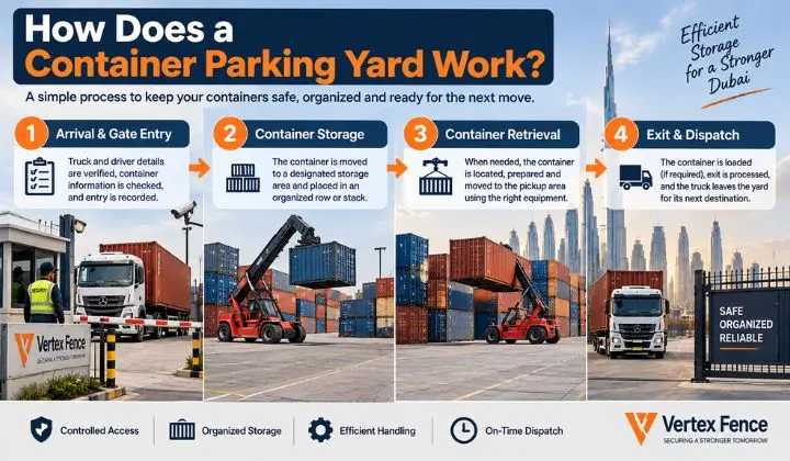 How Does a Container Parking Yard Work
