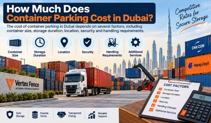 How Much Does Container Parking Cost in Dubai