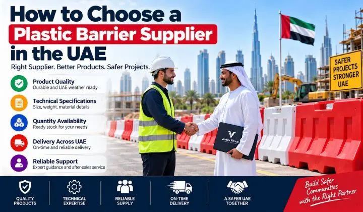 How to Choose a Plastic Barrier Supplier in the UAE