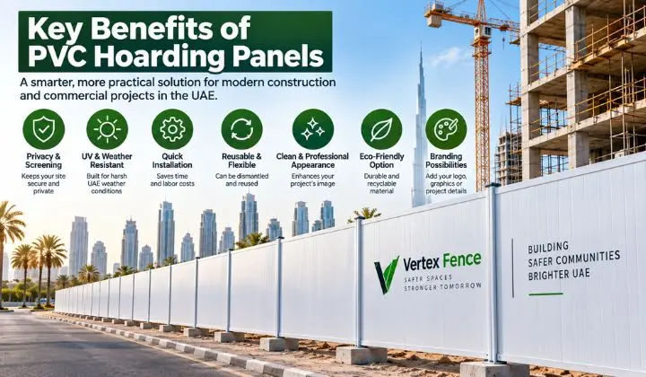 Key Benefits of PVC Hoarding Panels