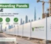 PVC Hoarding Panels in UAE