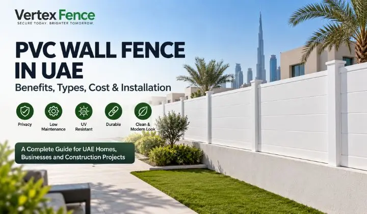 PVC Wall Fence in UAE