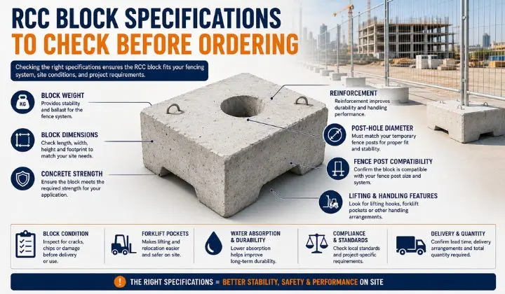 RCC Block Specifications to Check Before Ordering
