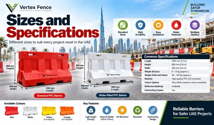 Sizes and Specifications