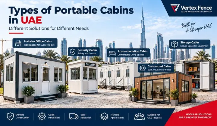 Types of Portable Cabins in UAE