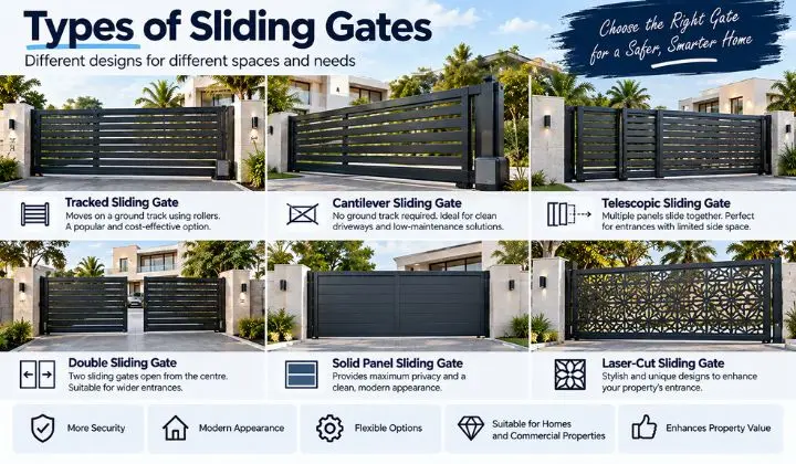 Types of Sliding Gates