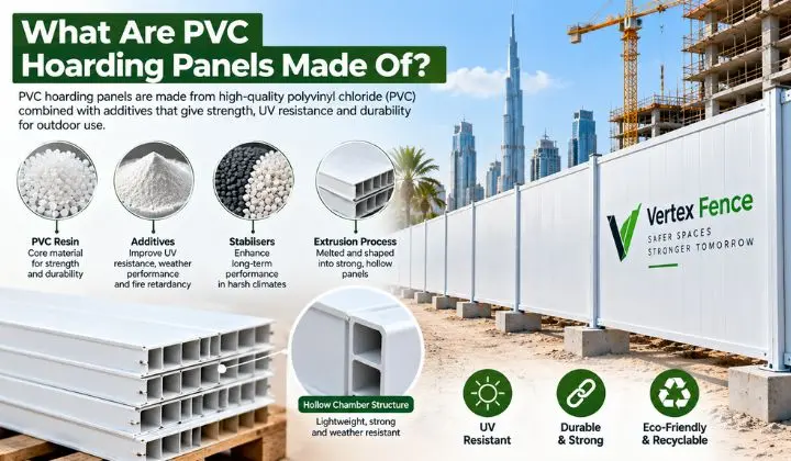 What Are PVC Hoarding Panels Made Of