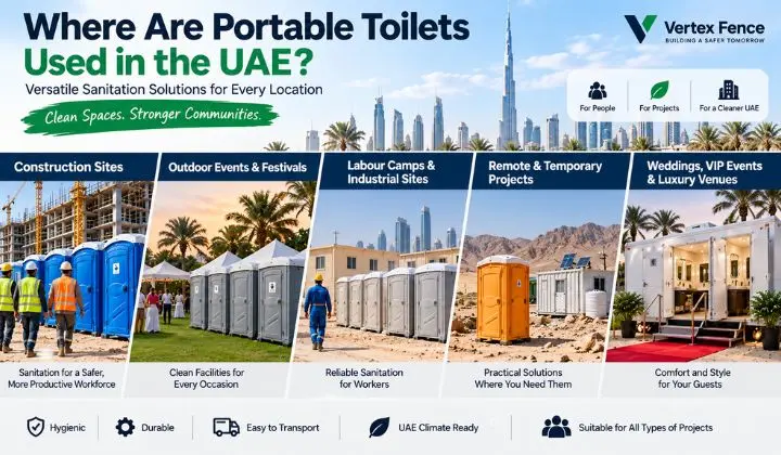 Where Are Portable Toilets Used in the UAE
