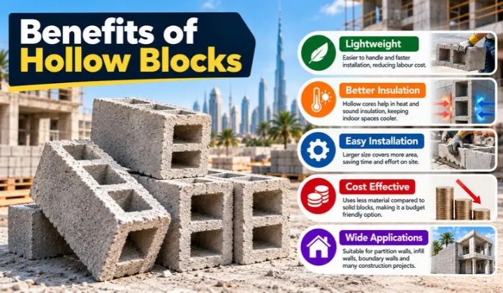 Benefits of Hollow Blocks