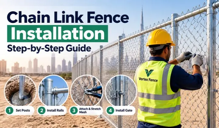 Chain Link Fence Installation