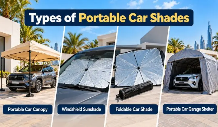 Types of Portable Car Shades